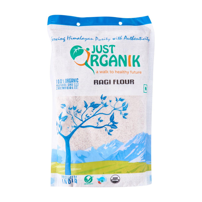 Just Organik Organic Ragi (Finger Millet) Flour