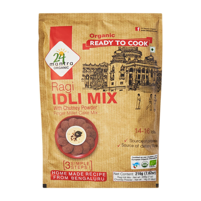 24 Mantra Organic Ragi (Finger Millet) Idli Mix