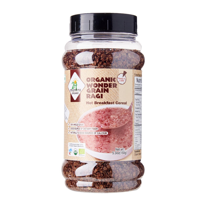 24 Mantra Organic Ragi (Finger Millet) Flakes