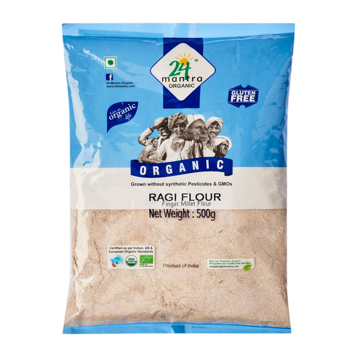 24 Mantra Organic Ragi (Finger Millet) Flour