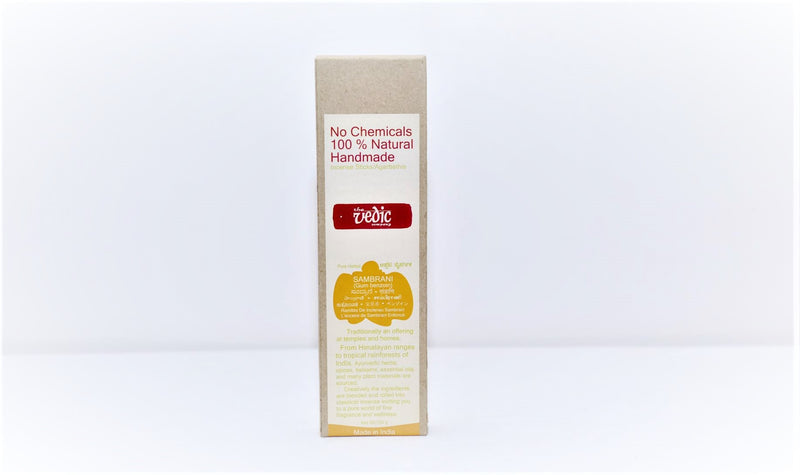 The Vedic Company Handmade 100% Natural Sambrani Incense Sticks/Agarbathi (35 Sticks)