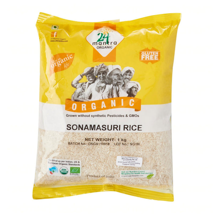 24 Mantra Organic Polished Sonamasuri (소나 마수리) 생 쌀