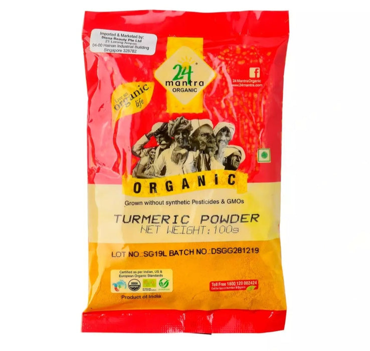 24 Mantra Organic Turmeric Powder