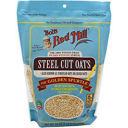 Bob's Red Mill Steel Cut Oats (Pinhead/Irish oats)