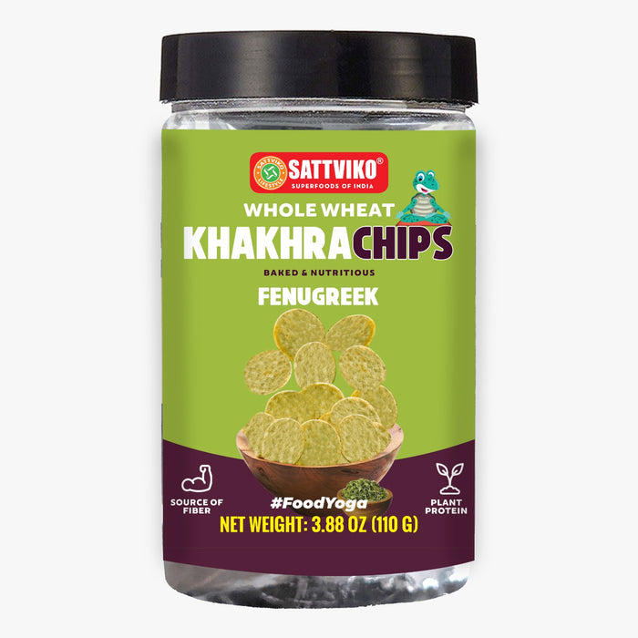 Sattviko Khakhra Chips-Fenugreek