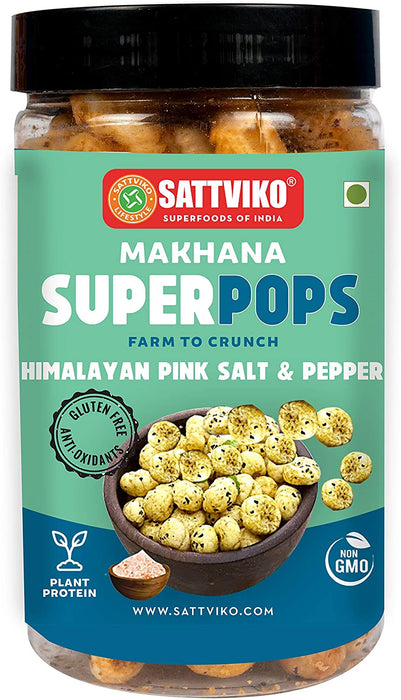 Sattviko Waterlily (Makana) Super Pops-Salt & Pepper