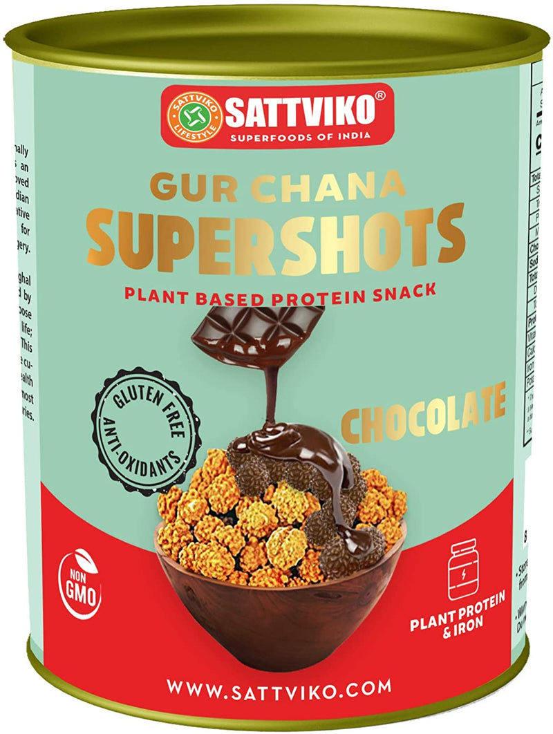 Sattviko Chocolate Chickpea Shots