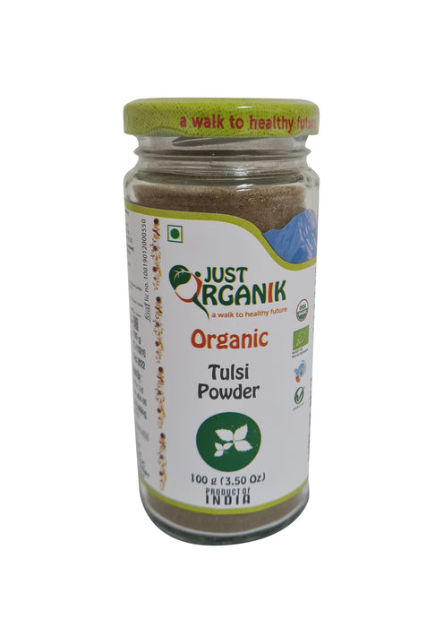 Just Organik Organic Tulsi Powder