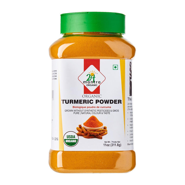 24 Mantra Organic Turmeric Powder Bottle