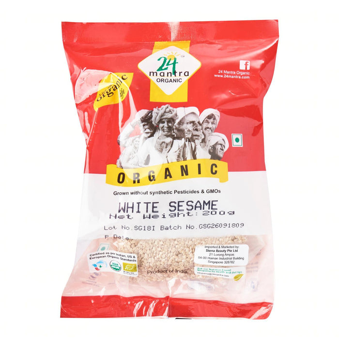 24 Mantra Organic White Sesame Seed