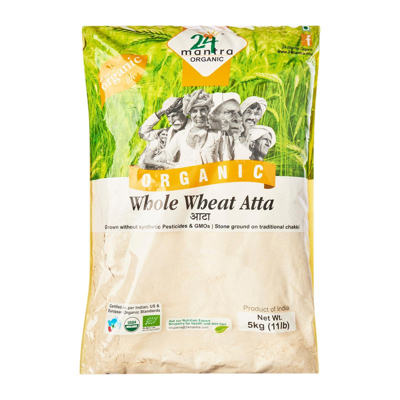 24 Mantra Organic Whole Wheat Atta