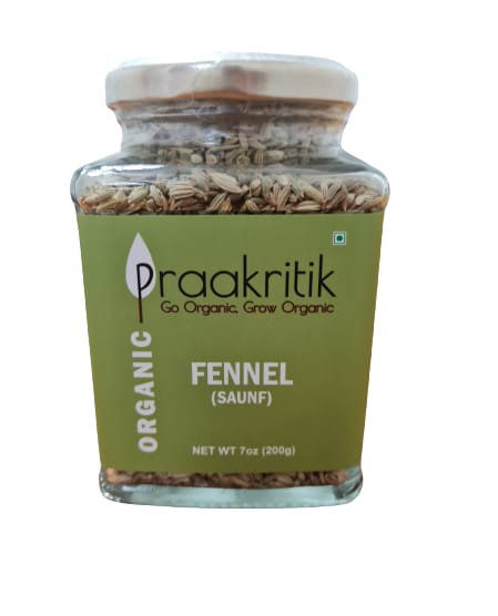 Praakritik Organic Saunf/Fennel Seed