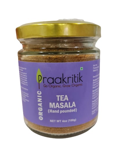 Praakritik Organic  Hand Pounded Tea Masala