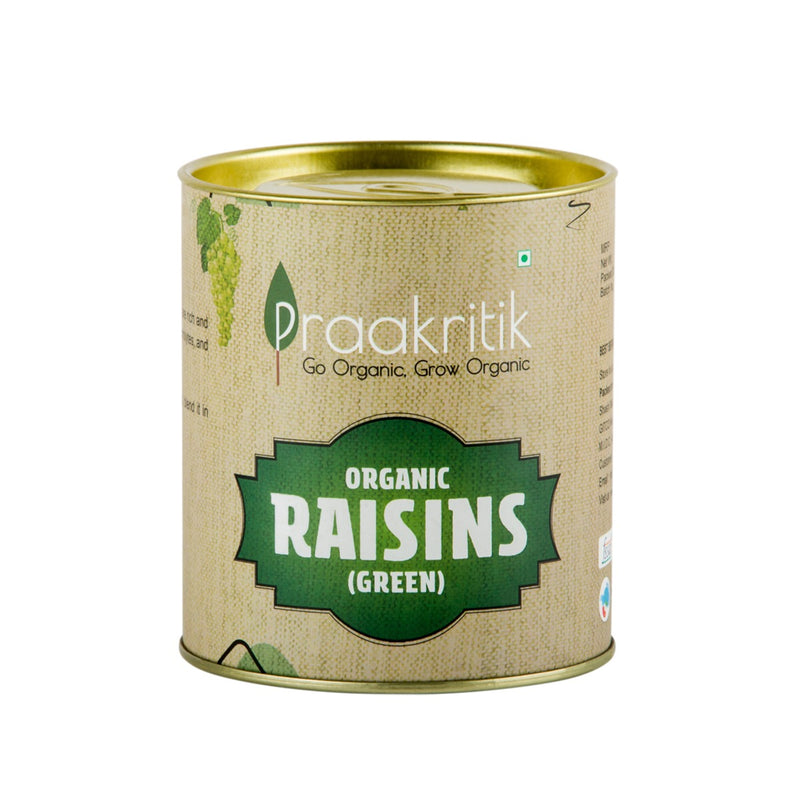 Praakritik Organic Green Raisins