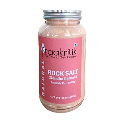 Praakritik Natural Rock Salt (Sendha Namak/Fasting Salt)