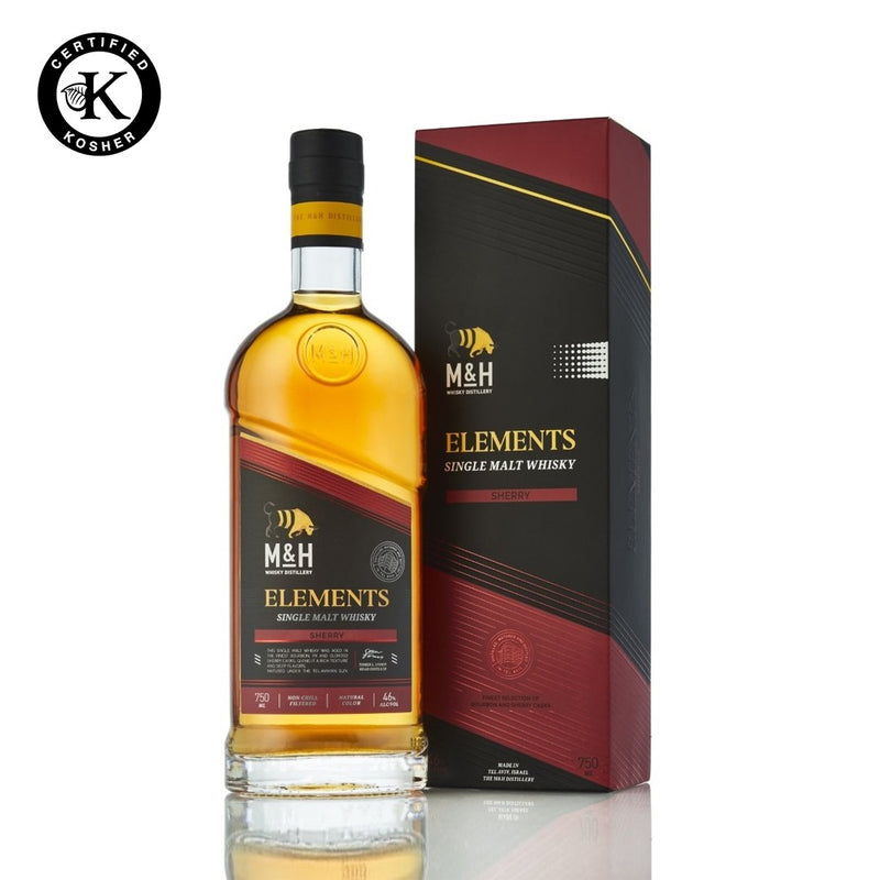 M&H Elements Sherry Cask Single Malt Whisky
