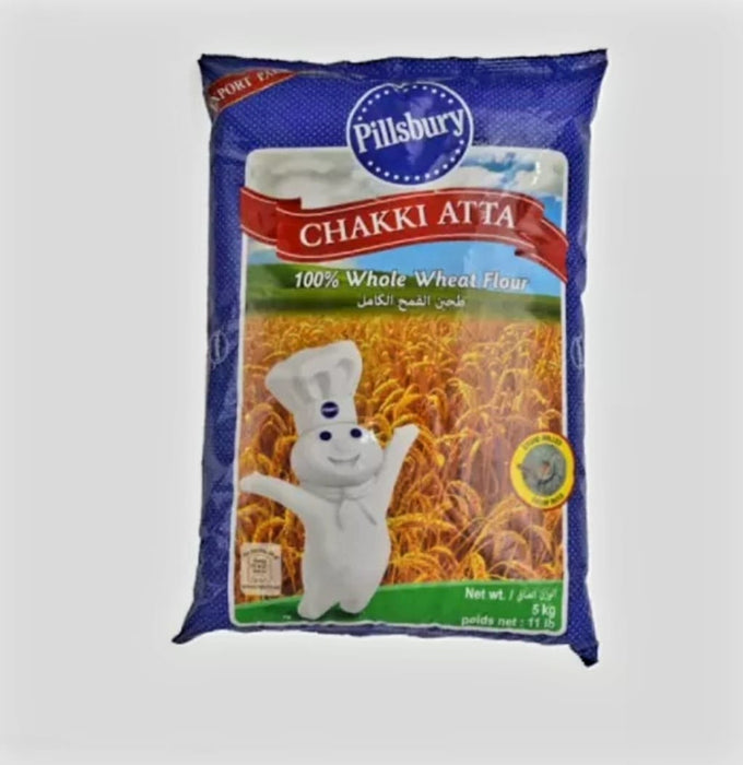 Pillsbury Chakki Atta (Whole Wheat Flour)