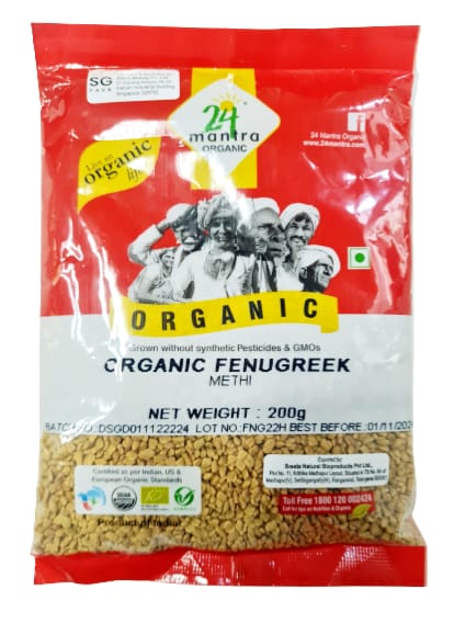 24 Mantra Organic Fenugreek (methi) Seed
