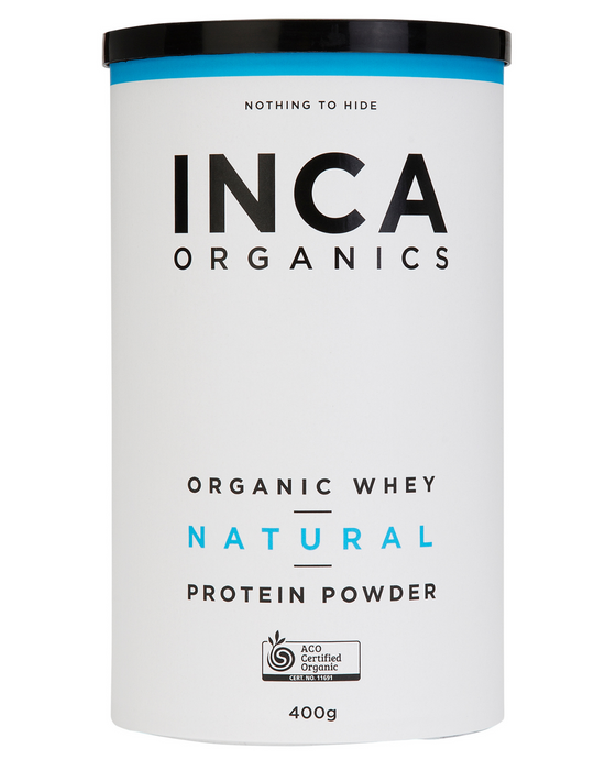 INCA Organic Whey Protein Powder - Natural
