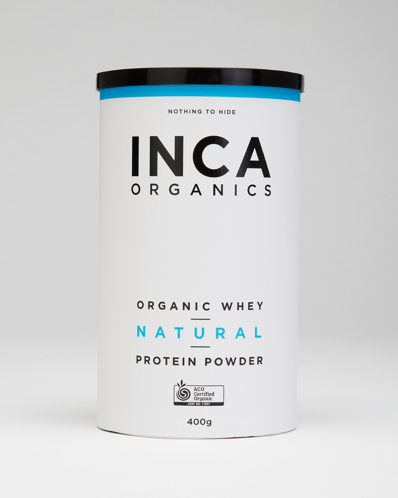 INCA Organic Whey Protein Powder - Natural