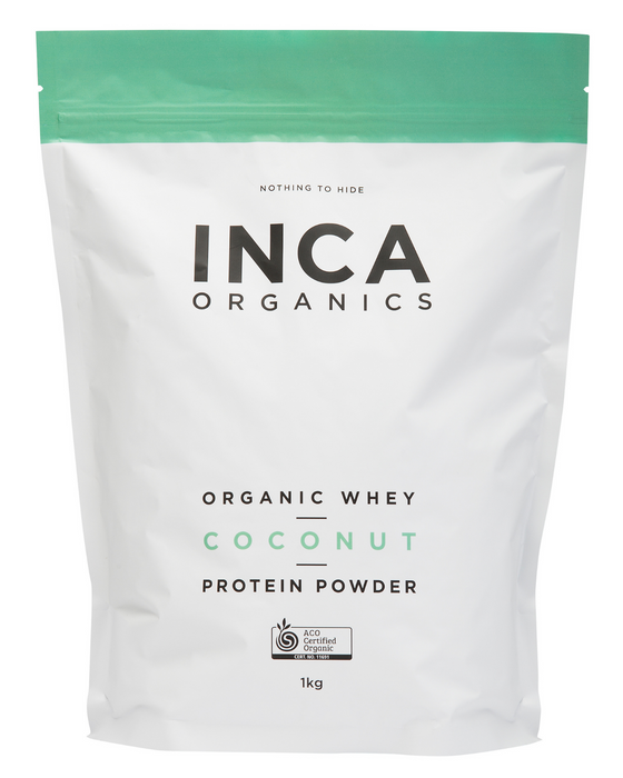 INCA Organic Whey Protein Powder - Coconut