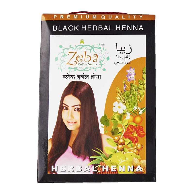 Zeba Natural Black Herbal Hair Color