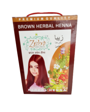 Zeba Brown Herbal Hair Color