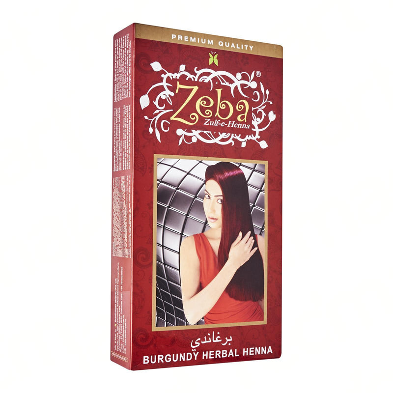 Zeba Burgundy Herbal Hair Color