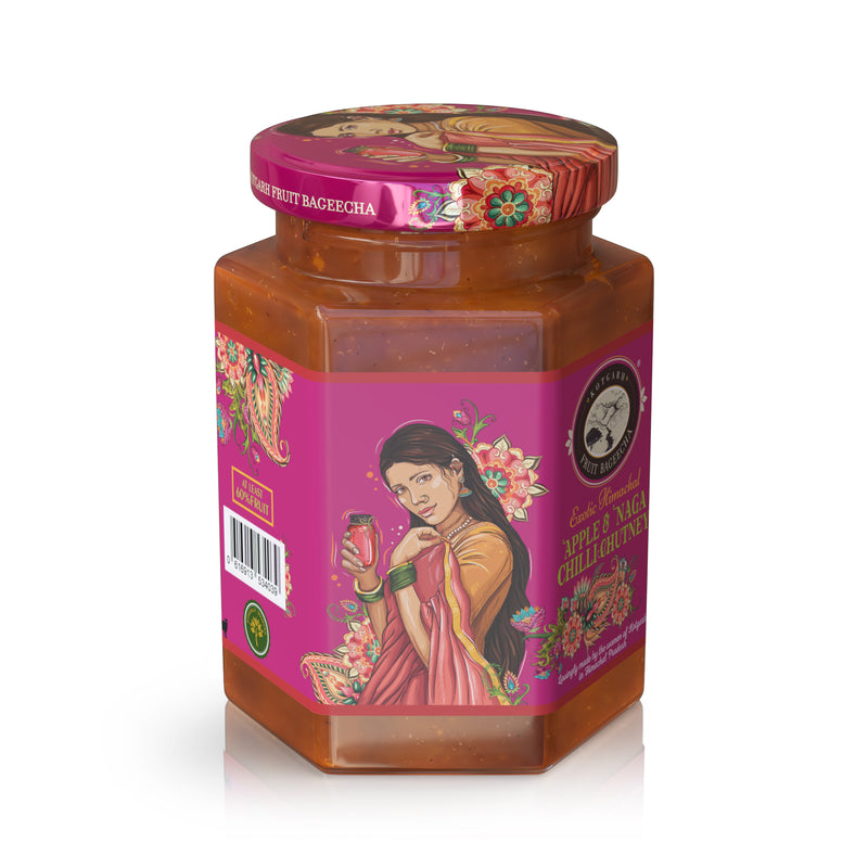 Kotgarh Fruit Bageecha Naga Exotic Himachal Chilli & Apple Chutney