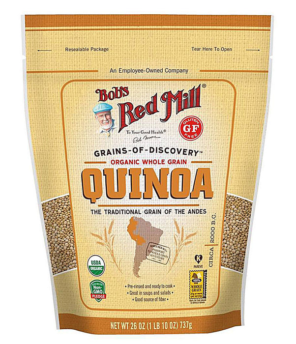 Bob's Red Mill Gluten Free Organic White Quinoa