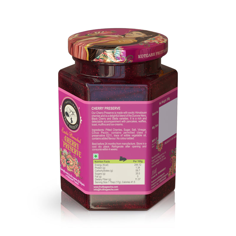 Kotgarh Fruit Bageecha Exotic Himachal Cherry Preserve
