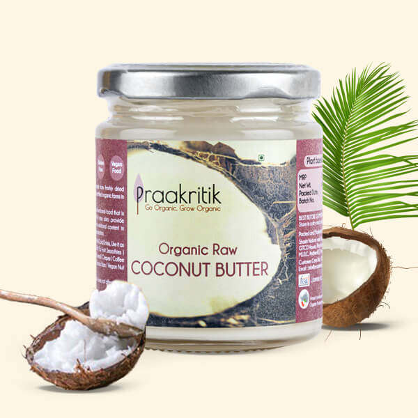 Praakritik Organic Raw Coconut Butter
