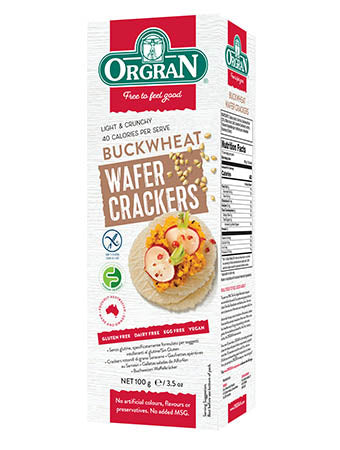 Orgran Buckwheat Wafer Crackers