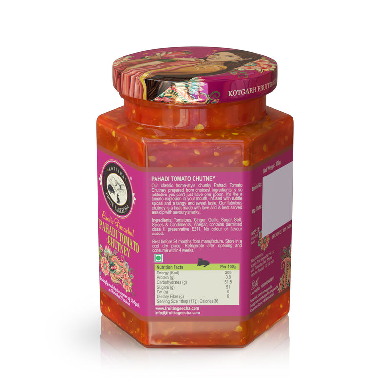 Kotgarh Fruit Bageecha Exotic Himachal Pahadi Tomato Chutney Preserve