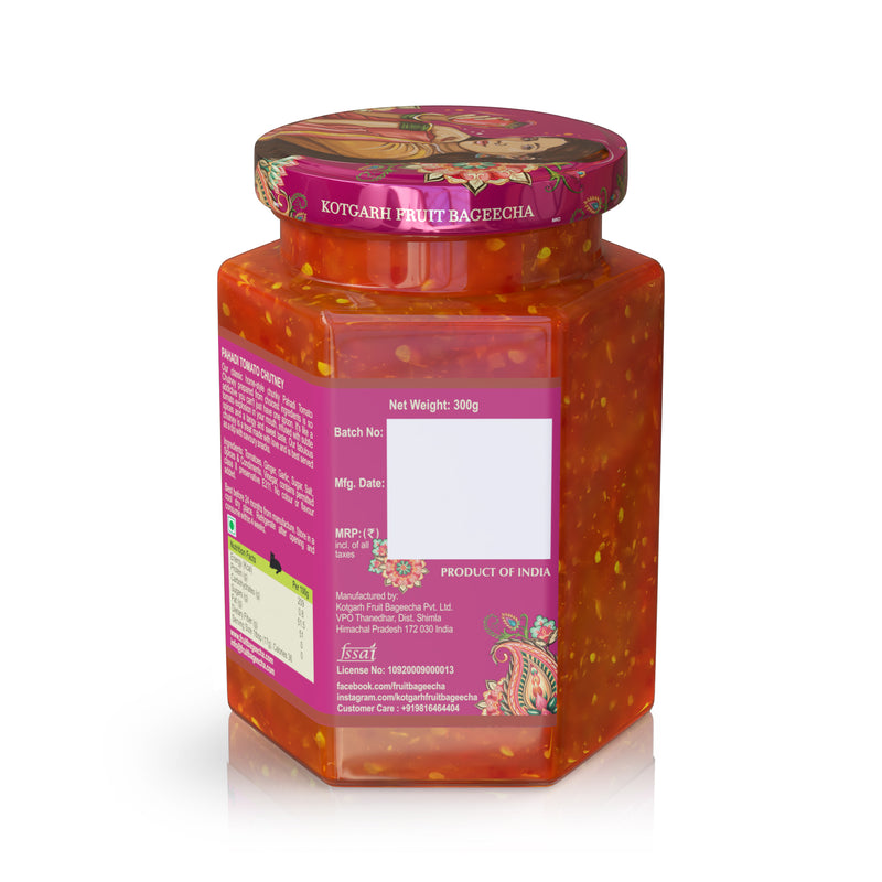 Kotgarh Fruit Bageecha Exotic Himachal Pahadi Tomato Chutney Preserve