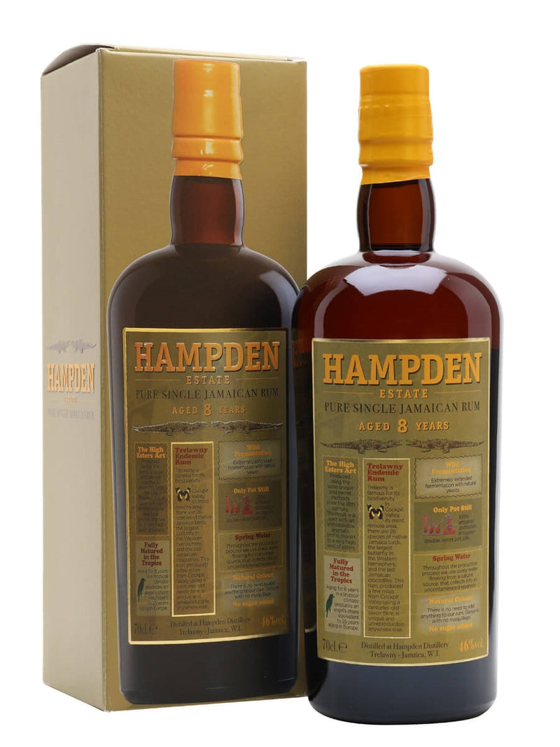 Hampden 8 Ans Rum