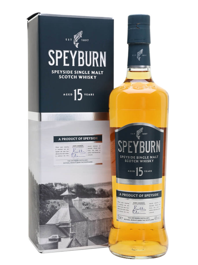 Speyburn 15 Year Old Single Malt Scotch Whisky