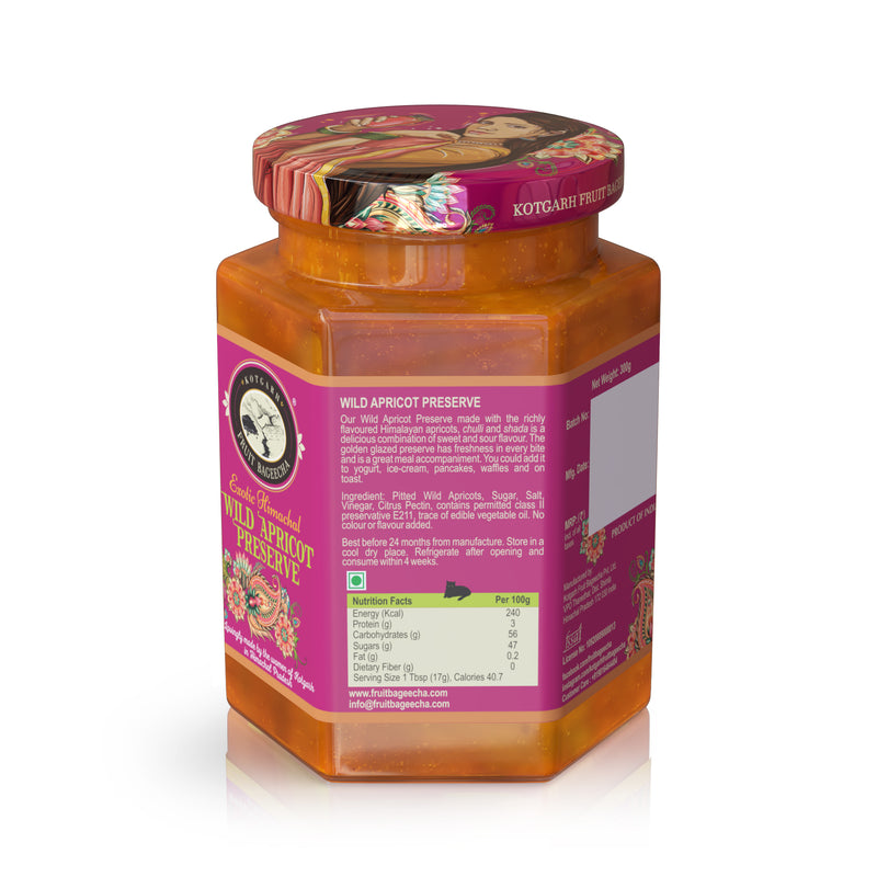Kotgarh Fruit Bageecha Exotic Himachal Wild Apricot Preserve